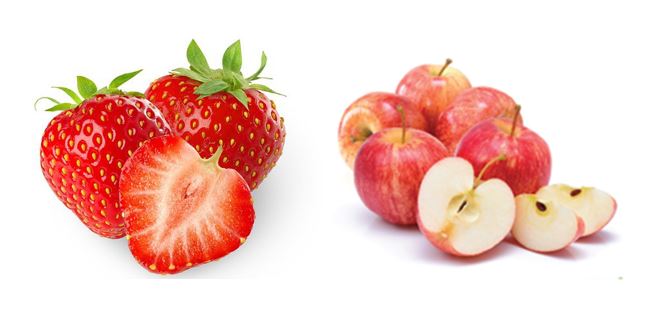 Bị hôi miệng nên ăn gì? Nên ăn các rau củ quả giòn, táo, dâu tây