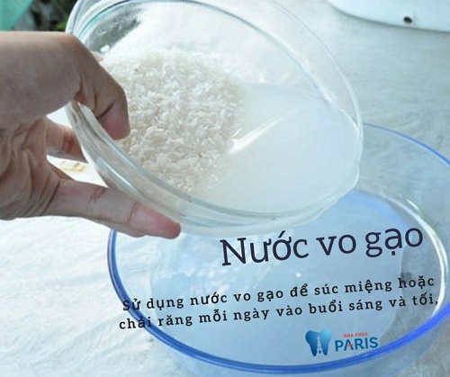 Cách chữa hôi miệng bằng nước vo gạo